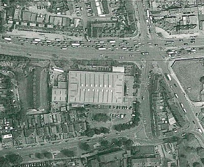 aerial view of location