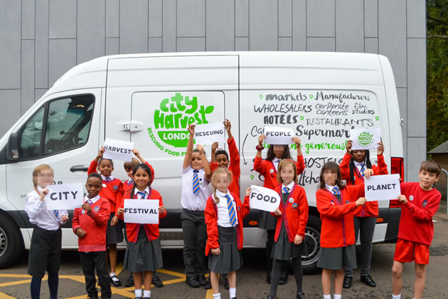 Ark Byron pupils get the message about City Harvest 