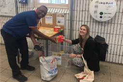 Food Collection Point Returns to Acton Central Station