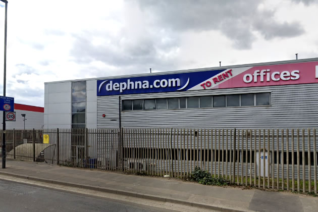 Dephna's current building at the site