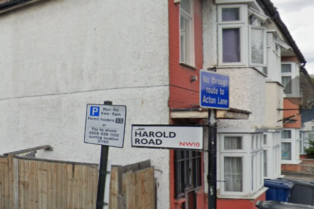 Harold Road in Park Royal