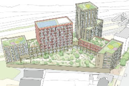 New Tower Blocks with 188 Flats Proposed for Horn Lane