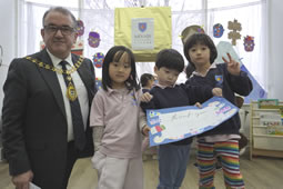 Mayor of Ealing Pays Visit to Miyabi Nursery
