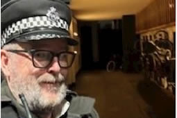 Local Police Officer Bids a Fond Farewell