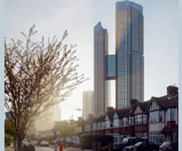 55 Storey Skyscraper Approved for North Acton