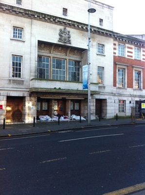 rough sleepers acton town hall