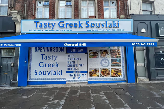 The new Tasty Greek Souvlaki opening soon