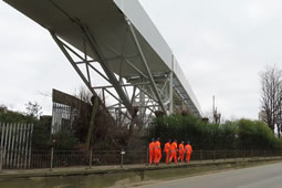 HS2 to Dismantle Victoria Road Spoil Conveyor Bridge