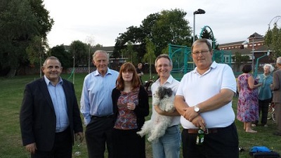 Councillors at Brent Lea