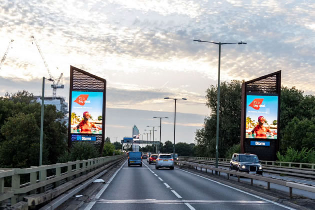 The towers by Chiswick Roundabout as they are currently 