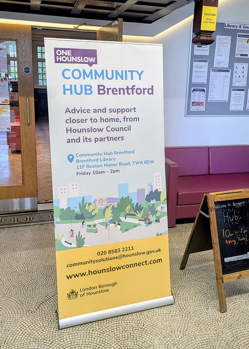 Community Hub poster 
