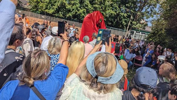 Freddie Mercury sakura tree unveiled 