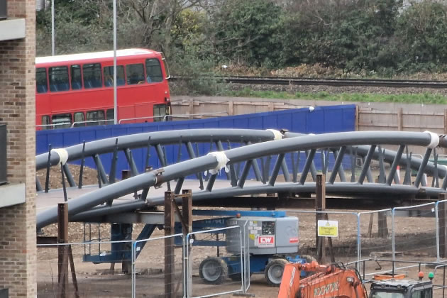 A closer look at one of the spans