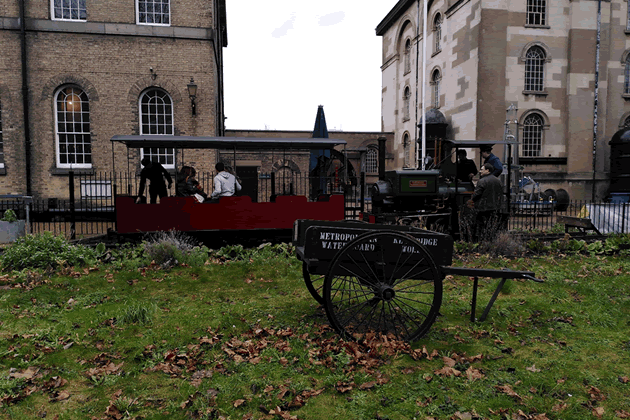 Steam Museum, where they had a new year event