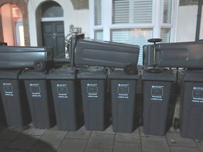 Wheelie bins