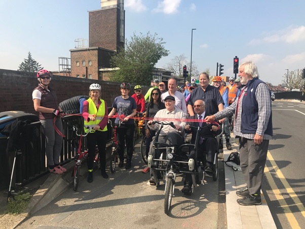 Boston Manor Cycle Lane