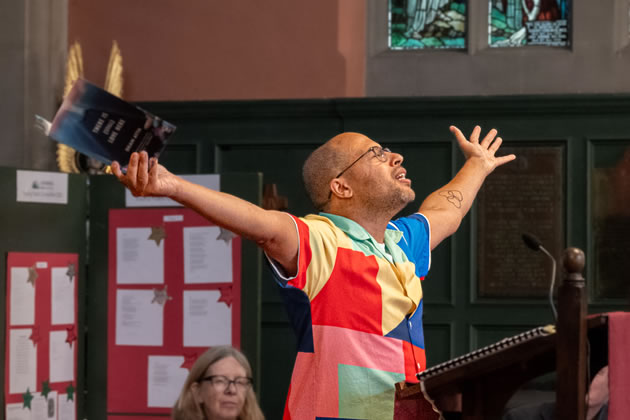 Dean Atta at last year’s Chiswick Book Festival