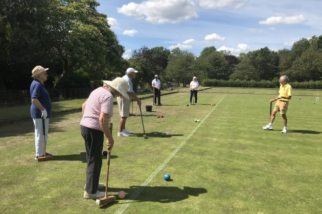 Croquet returns to Lammas Park