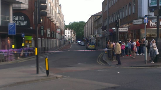 ealing broadway evacuated