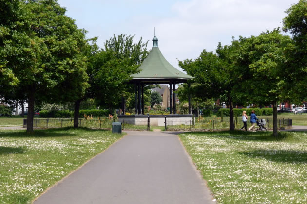 Elthorne Park bandstand. Picture: Paul Farmer