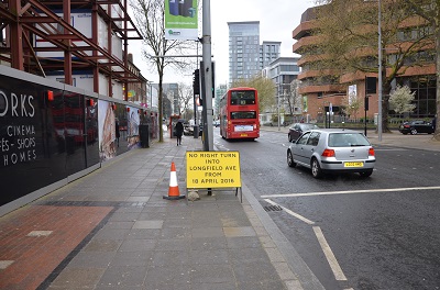 New road layout Longfield Ave