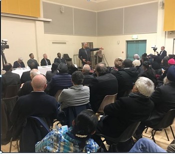 Southall Town Hall meeting