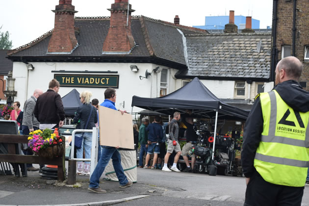 The set at the Viaduct pub in Hanwell