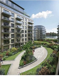 Fullham Reach development in Hammersmith