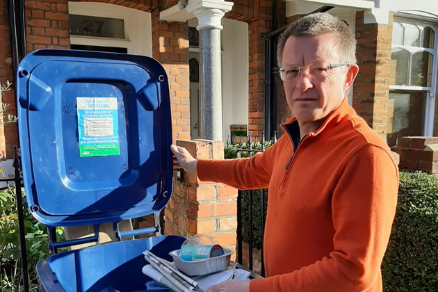 Local councillor Andrew Steed says fall in Ealing's recycling rate is disappointing