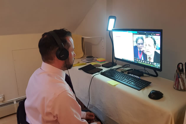 Cllr Gary Busuttil quizzes Ealing Council leader Julian Bell on Zoom 