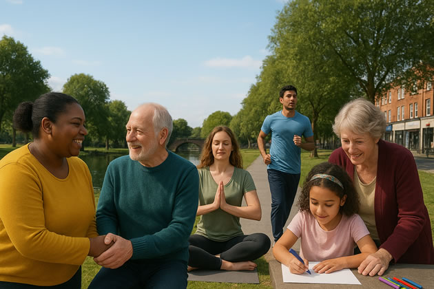 Range of activities and offers including free passes to local leisure centres