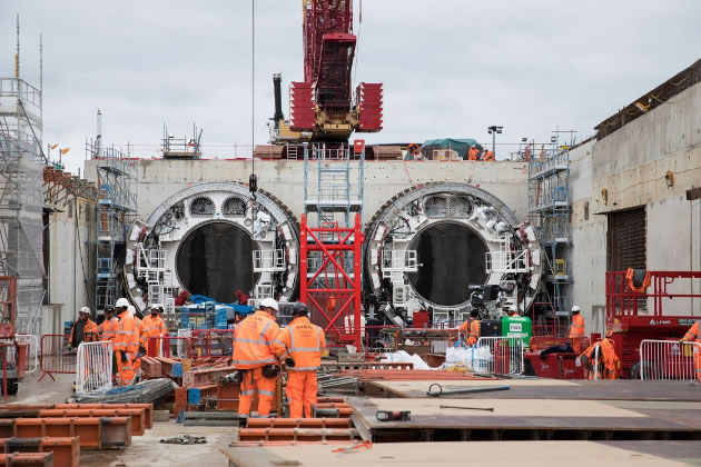 The entrance to the Northolt Tunnel