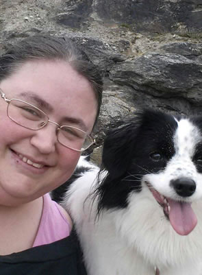 jenny deakin and dog Lily Rose 