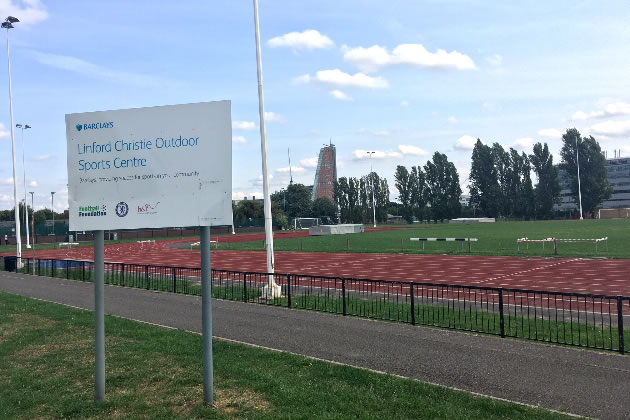 Rival scheme would also see an upgrade of the athletics track 