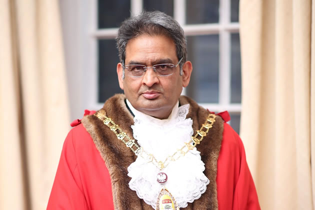 The new Mayor of Ealing - Cllr Munir Ahmed