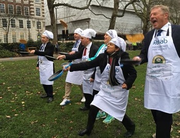 pancake race parliament