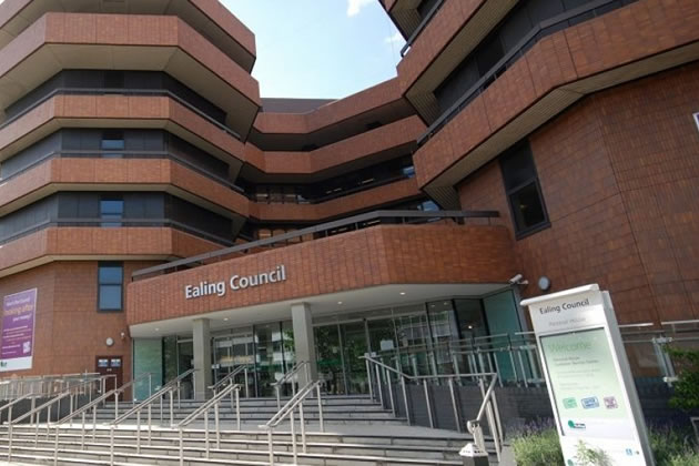 Ealing Council's main office at Perceval House