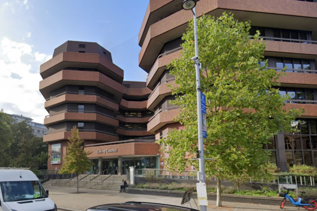 Ealing Council's headquarters at Perceval House