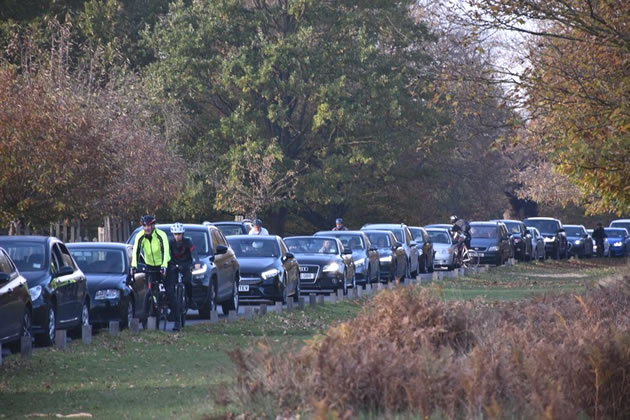 Richmond Park traffic