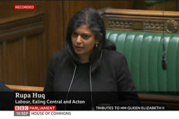 Rupa Huq Pays Tribute to Queen