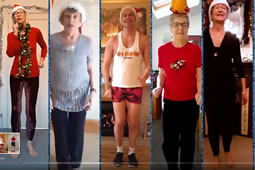 Local Over Fifties Fitness Group Make Fundraising Video
