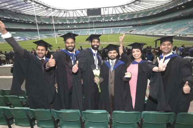 University of West London hosts ceremonies in the home of rugby
